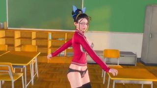 HoneySlext танцует в школе