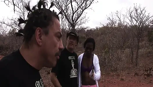 Buried Beauty in the Sand: Wild Outdoor Fetish Sex