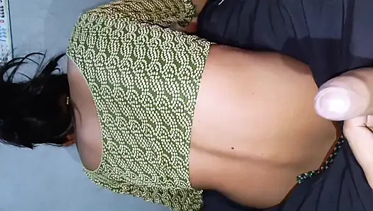 Cute baby very happy to see huge cum on pussy.My desire to fuck him all night is boundless