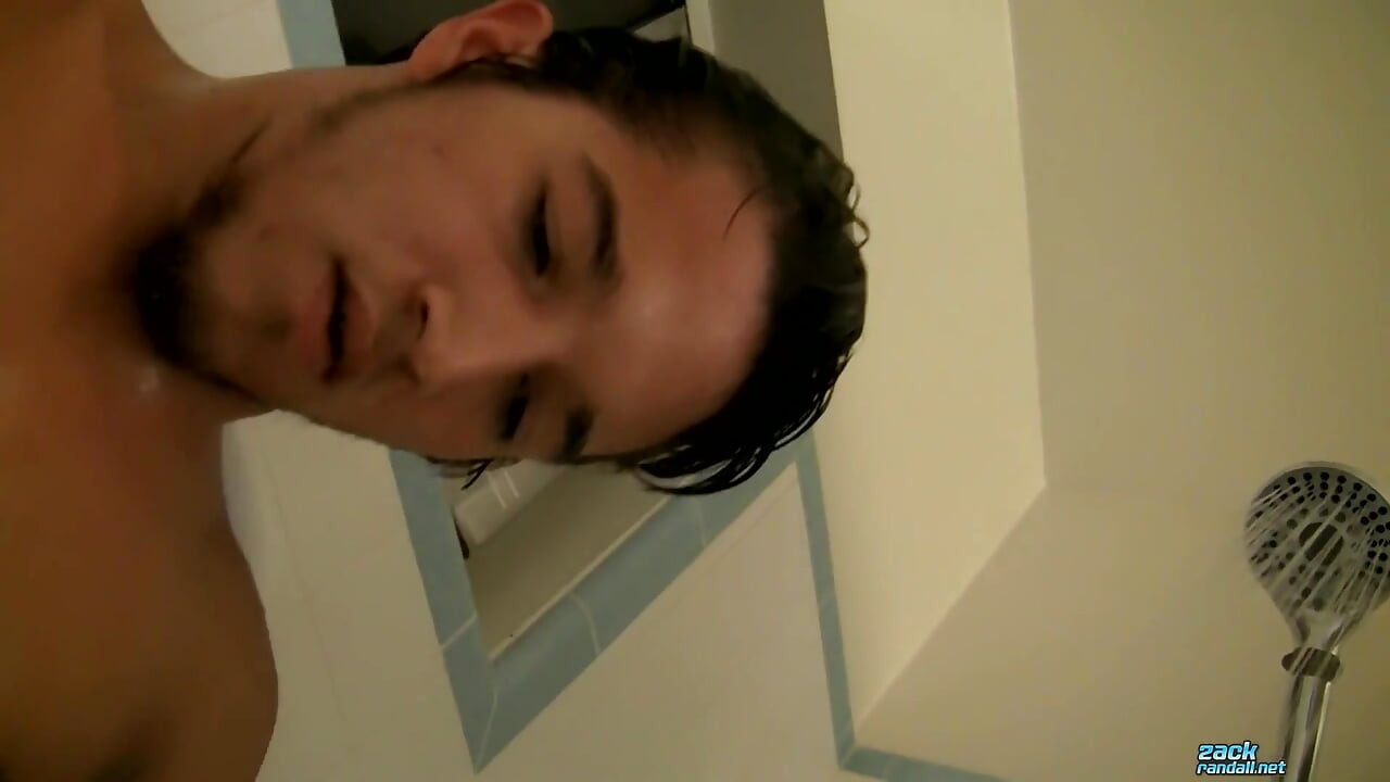 Shower Stroking Jock Jizzy