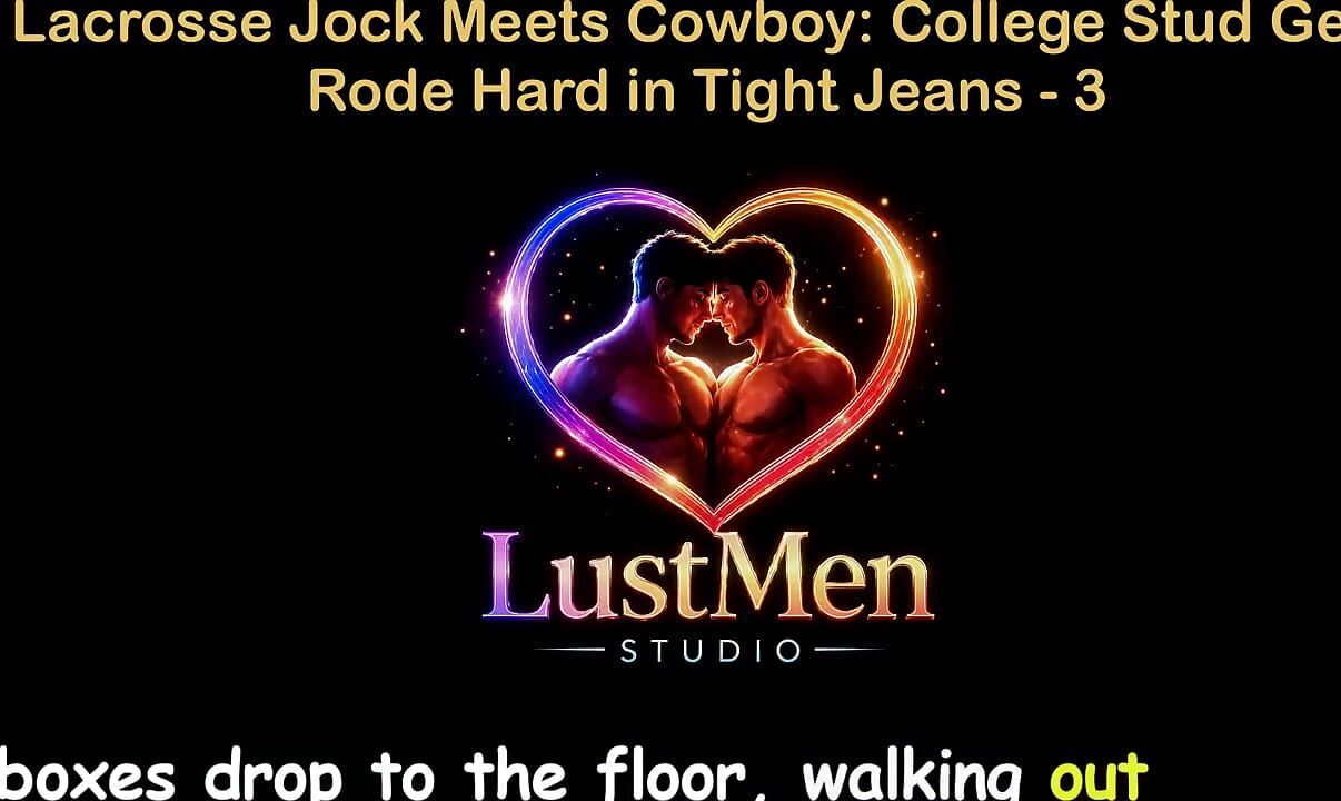 English Audio Gay Sex Story - Lacrosse Jock Möter Cowboy: College Stud får cykla hårt i tighta jeans - Del 3
