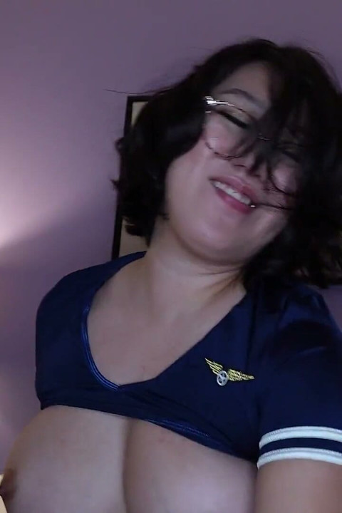 Your Asian Girlfriend Tofu Needs Cock During Costume Party