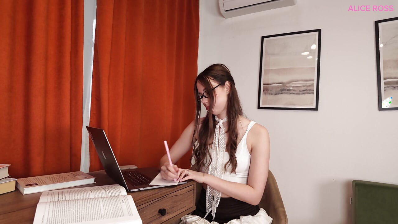 Stepsis Thanked Me for Helping with Her Homework by Fucking Me Hard and Getting a Huge Facial Cumshot