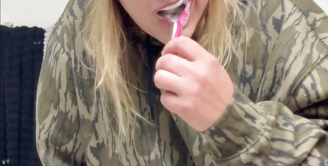 Tasting My Ass and Pussy After a Long Day Hunting