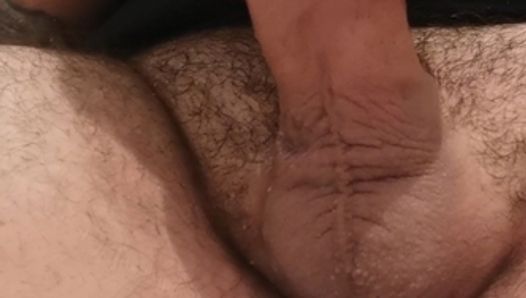 again me alone with my toy. good throbbing of my dick