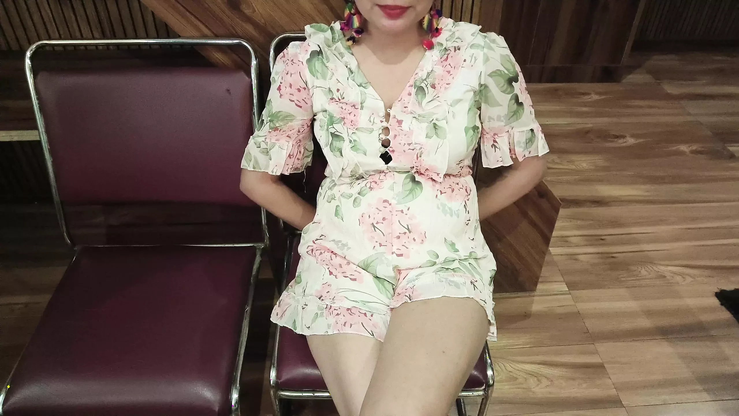 Hot Girl Nude with Her Office Friend While Playing Stone Paper Game