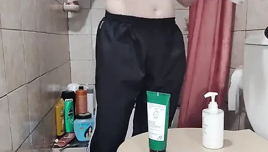 After Showering