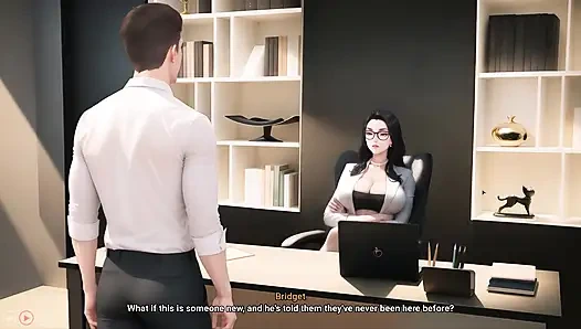 Милфа-анимация дарит новенькому мужику нежный, страстный прием в отеле