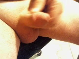 Stroking my small cock