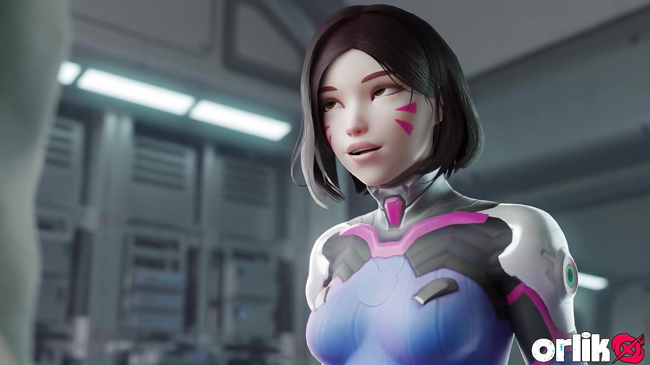 नवीन पॉपस्टारचा उदय - D.Va थ्रीडी ओव्हरवॉच पोर्न अॅनिमेशन