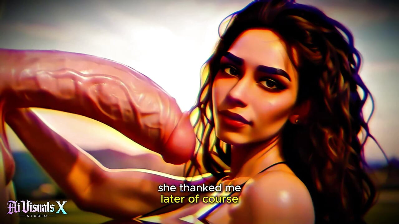 (4K) Ai 3D porno animat - latina Baddie venerează o pulă albă mare (ASMR interrasial) - AI Visuals X