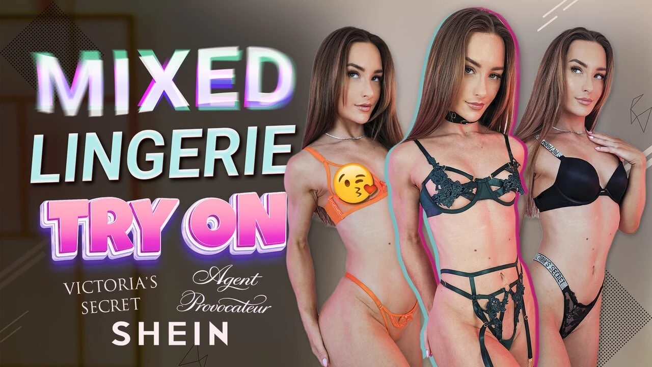 Super sexy gemischte dessous anprobieren - hannahjames710