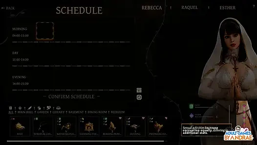 Kız kardeşler günah oyunlarında bölüm 3 - Rebecca'nın gübresinde ilk çatlaklar