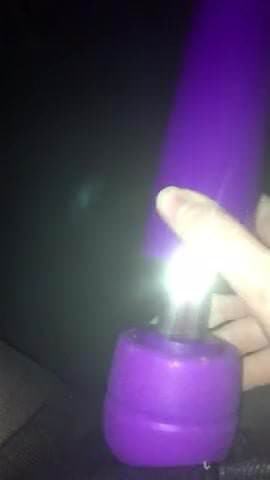 Teasing myself with my hitachi