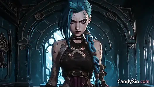 Tattooed Jinx Melts With Soft Doggystyle Caresses AI PORN