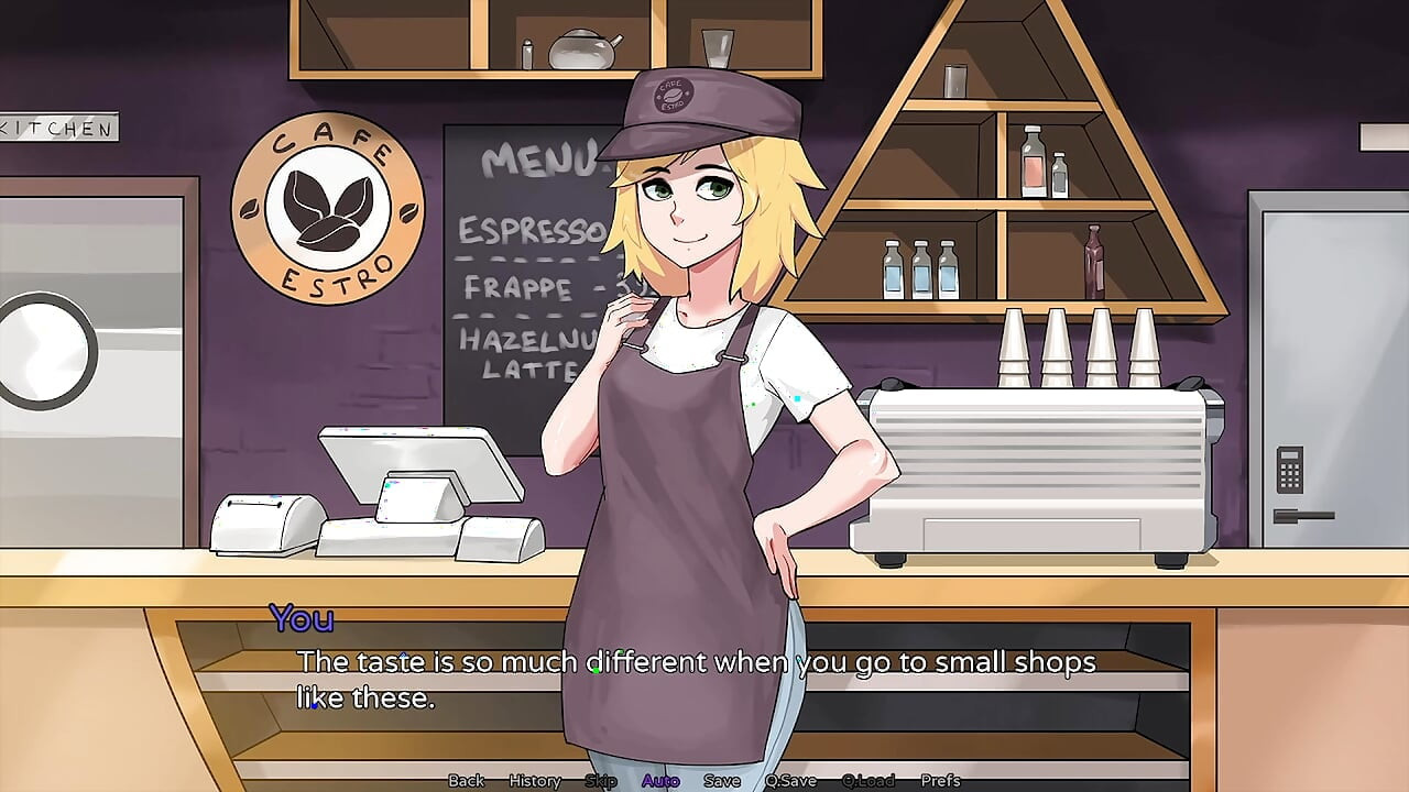 Hazelnut Latte 1 - Hazel Gets Caught Jerking off in My Coffee