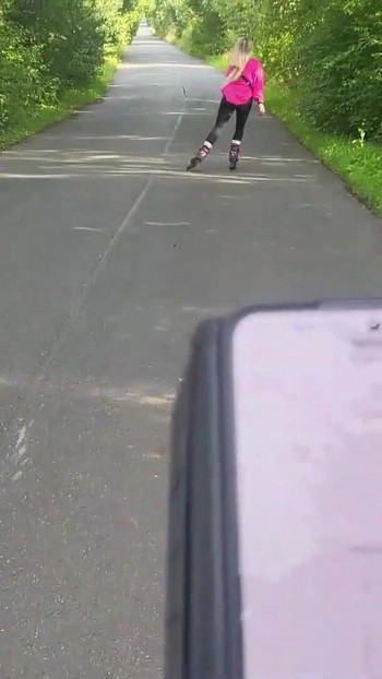 Spectacular moment from "Remote controlled vibrator while exercising in public ends with hot anal"