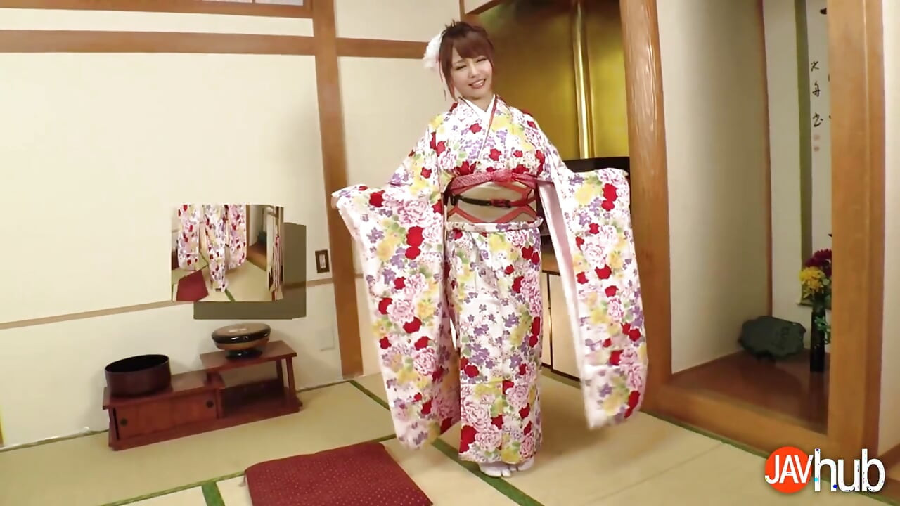 Mio Futaba Patiently Waiting For Her Husband to Come Home