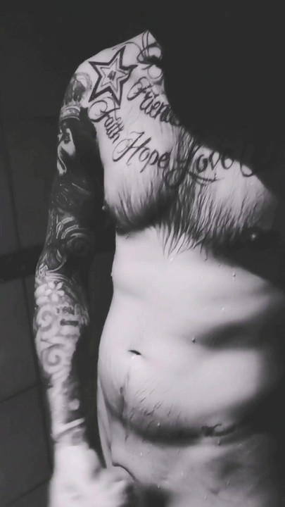 Playing with myself in the shower