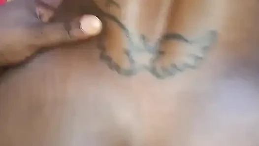 My Girlfriend with the Arched Buttocks Takes My Cock in the Doggy Position
