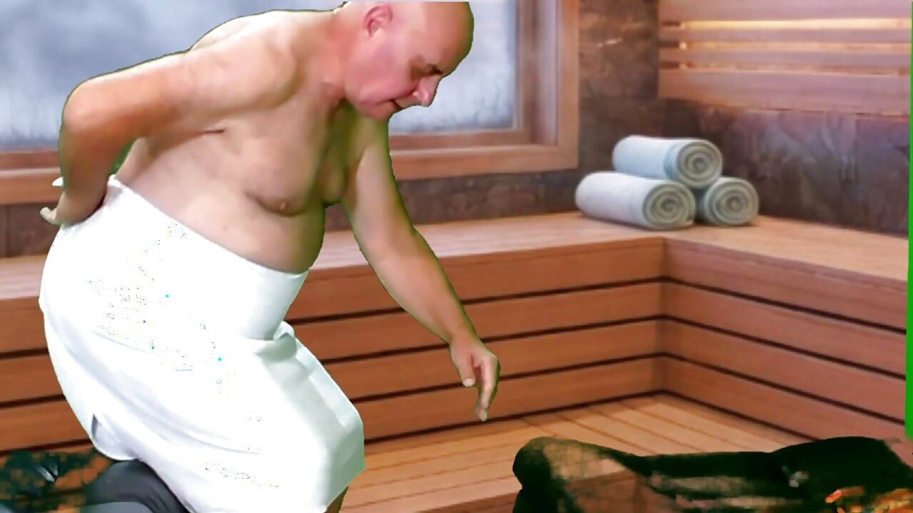 Hot Sauna Delight with Garabas and Olga