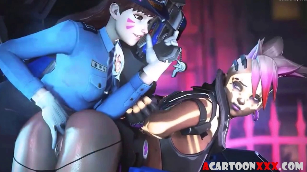 Overwatch babes lesbian and hardcore hammering time