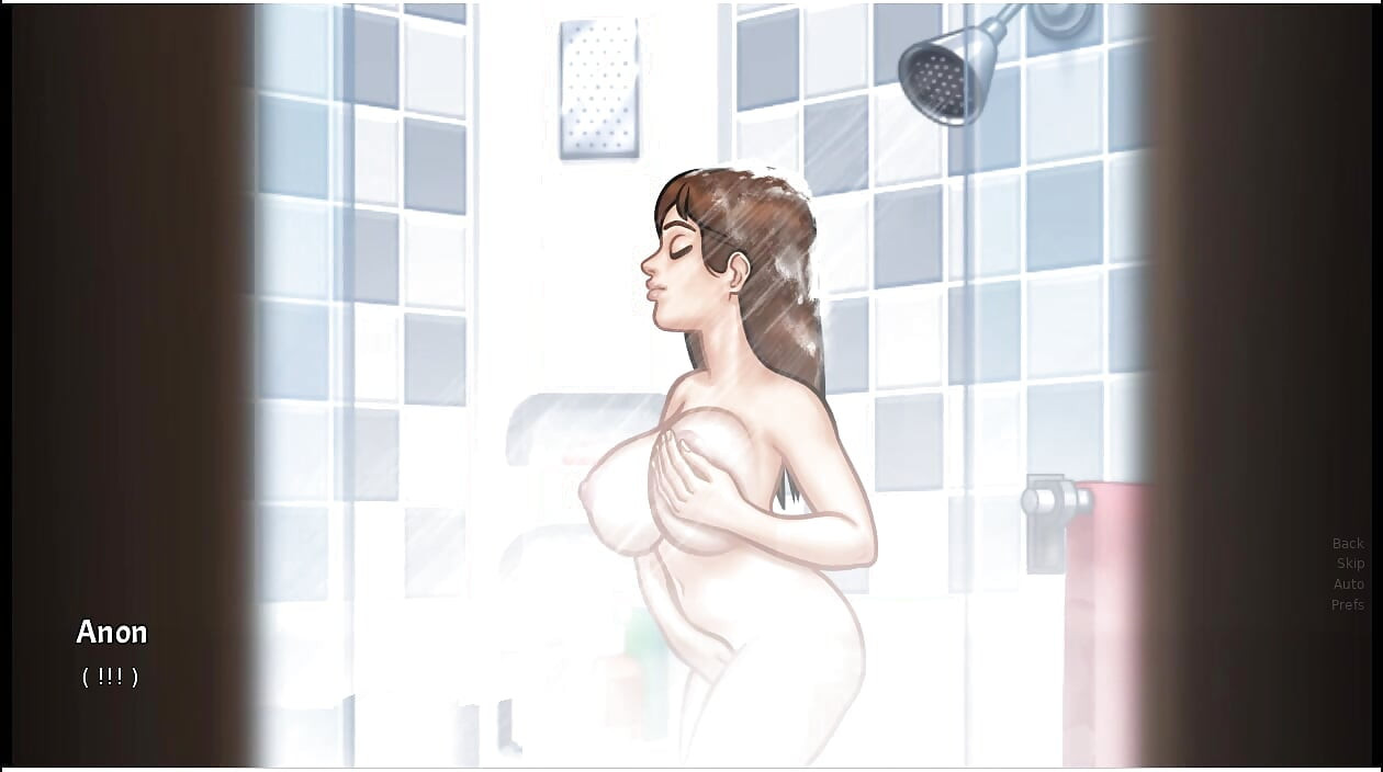 Summertime saga - gameplay - roleplay - Debbie shower and nipple slips