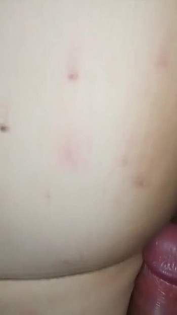 Jaw-dropping moment from "it was very exciting to rub my cock there while she was sleeping, I almost enjoyed the best"