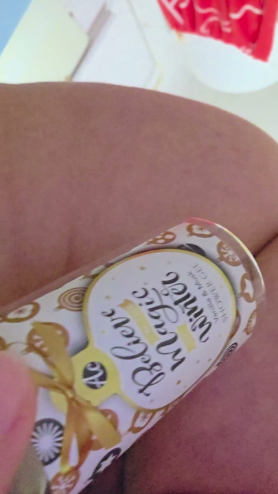 Close-up of a bottle inserted into the anus... | Clip 2