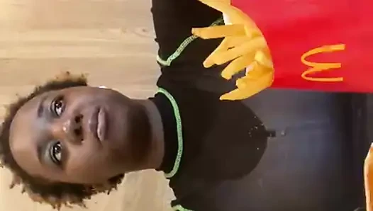 Public McDonald's Mukbang