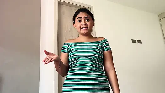 Stepsister asks me to leave her boyfriend alone but she must do something first