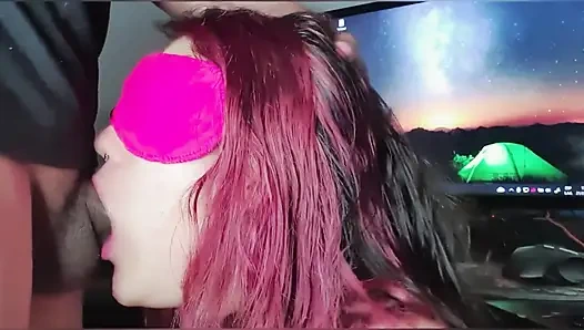 Lezzetli kızıl saçlı latin oral seks!!