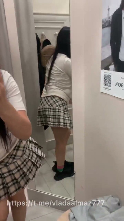 Erotic Dance in the Fitting Room | Clip 1