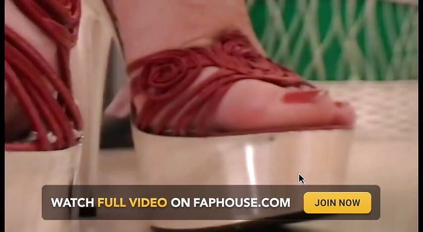 She loves her high heels