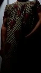 Masturbation with a white bra