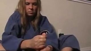 Nina footjob - deel ii