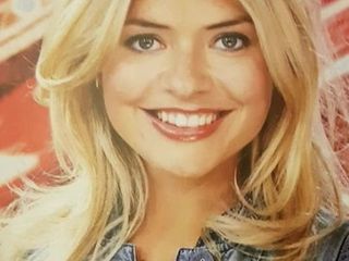 Holly Willoughby Cum tribute 44