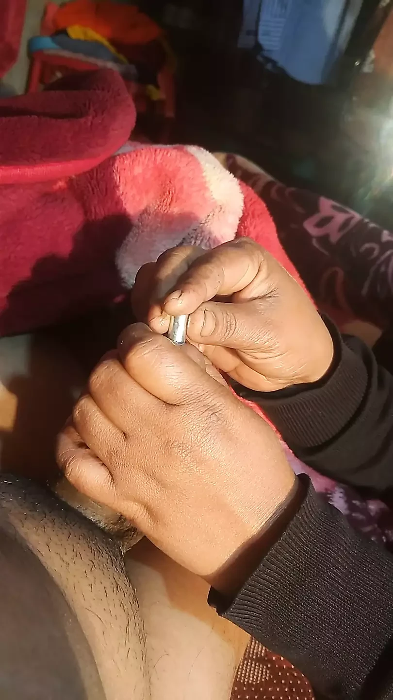 man fucked  his woman.