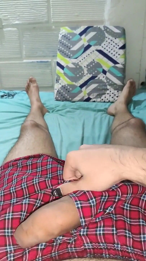 POV jerking off before bed. Wanna lick me clean?