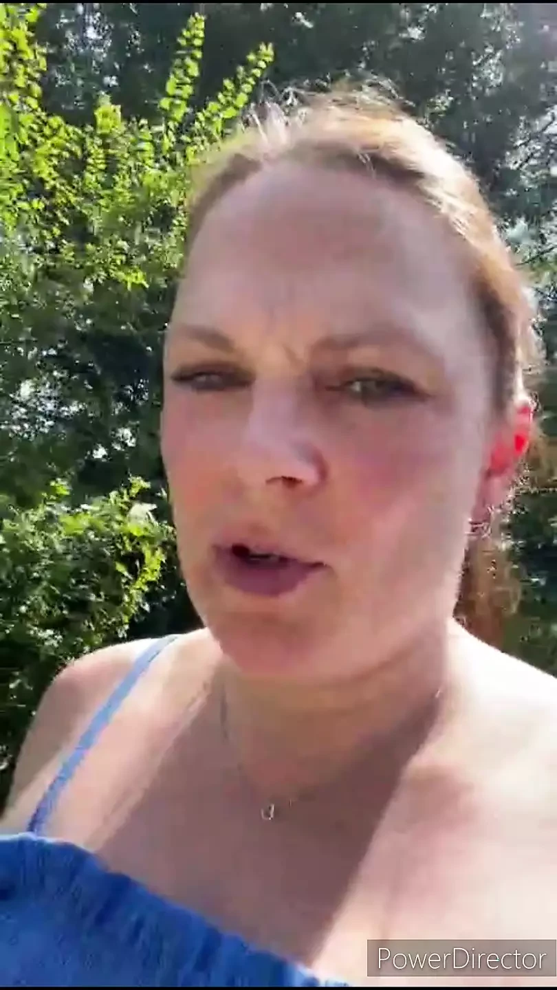Pregnant Hot Milf 9 Month Pregnant Saskialove does it herself in the forest and squierts her thong full.