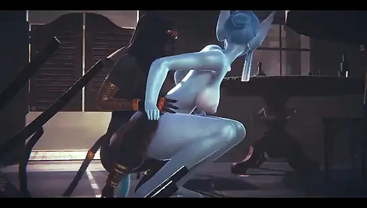 Furry Hentai Pokemon - Glaceon Hardsex with Anubis the Dog - Japanese As...