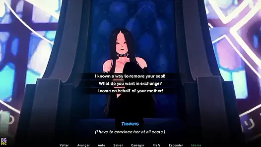 Twisted World Remake No 7: Принцесса Демонов Делает Мне Интенсивную Дрочку - От Eroticgamesnc