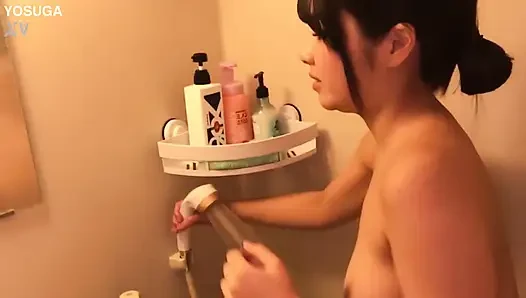 Japan's Energetic, Big-breasted Track and Field Student. Private Creampie Footage with Her Boyfriend