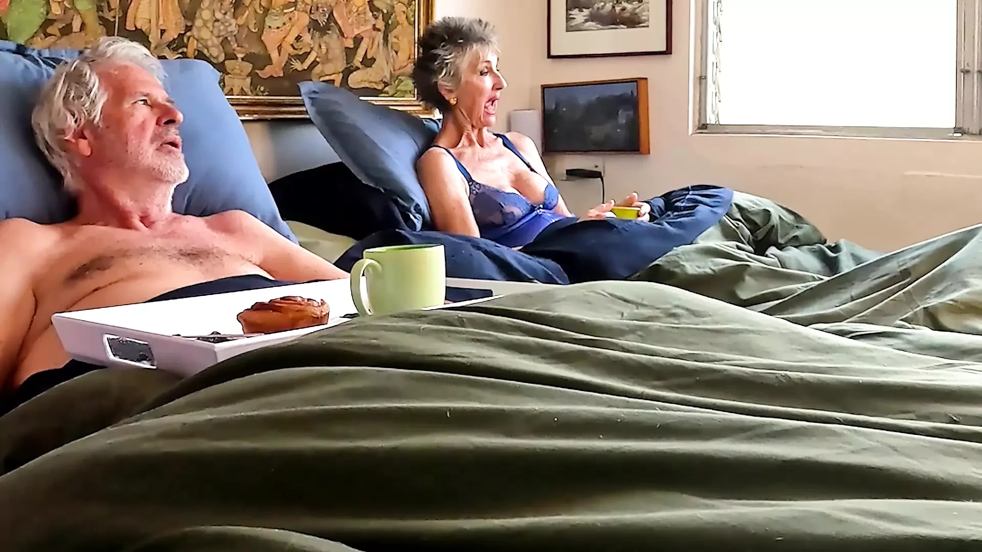 Doing an interview with my partner -- and fucking her