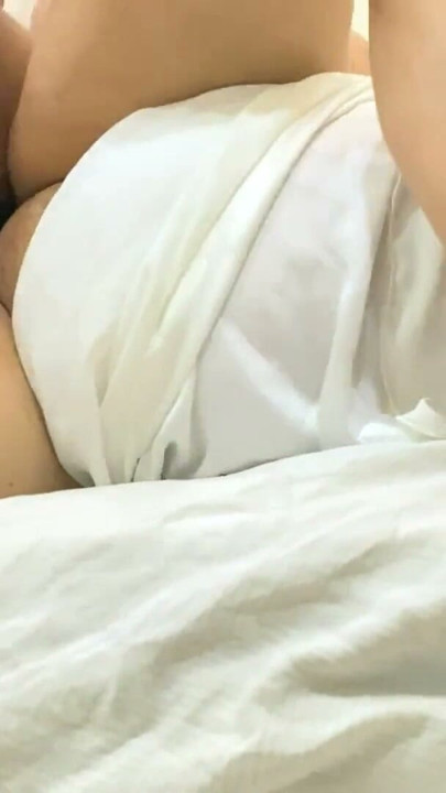 I fuck my stepmom with big tits from behind while daddy is at work, big natural tits hanging | Clip 1