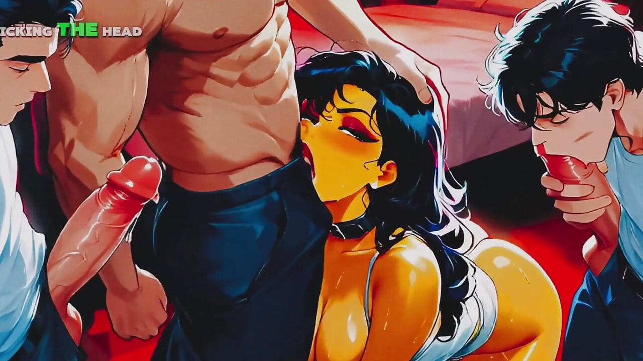 Pahlawan Penis dengan blowjob pelacur AI - tanpa tantangan orgasme!