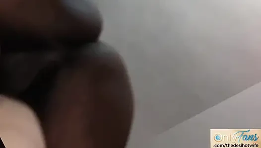 Dominating hotwife feel small cock of sissy hubby