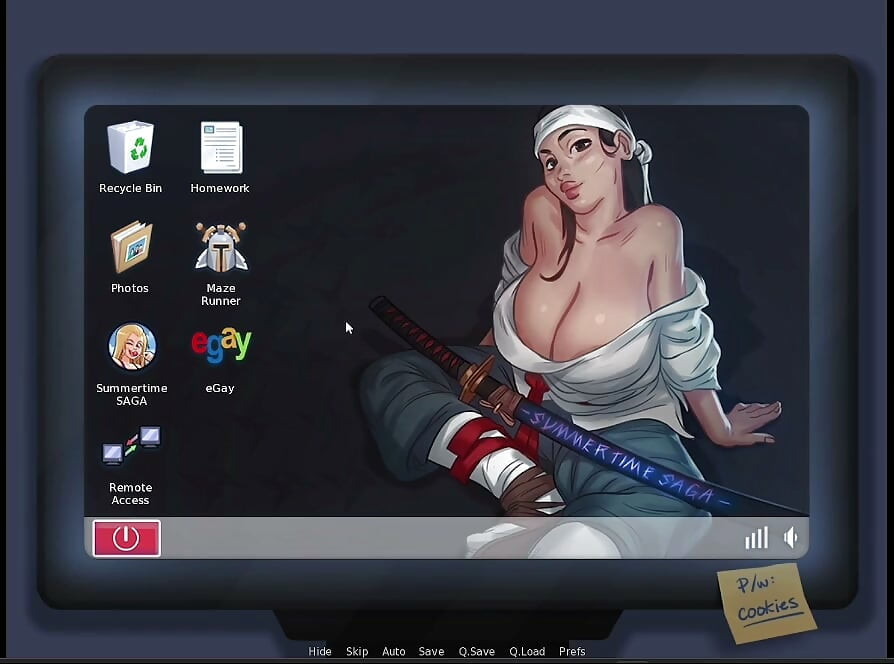 Summertime Saga Gameplay : Intense Massage Scene with the Receptionist.