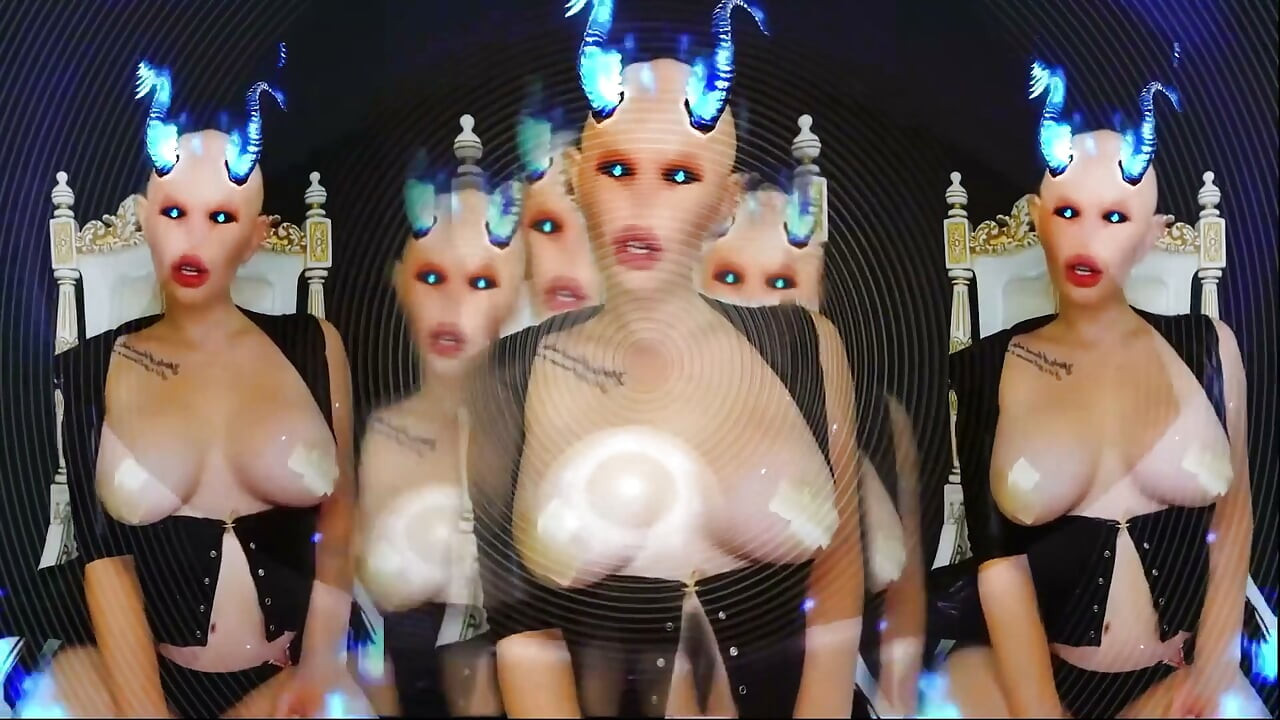 I am your lustful new religion and new dark GOD inside your weak obedient mind!