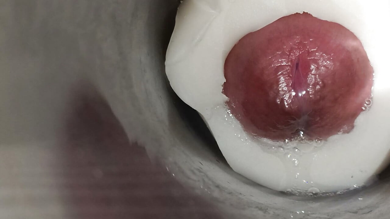 Internal view: vulva twitching and ejaculation 1